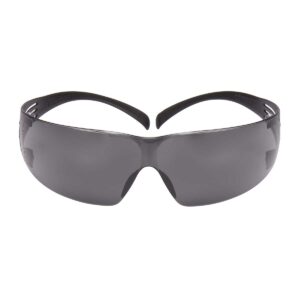 3M SecureFit SF202AF öryggisgleraugu með dökku gleri — framan frá