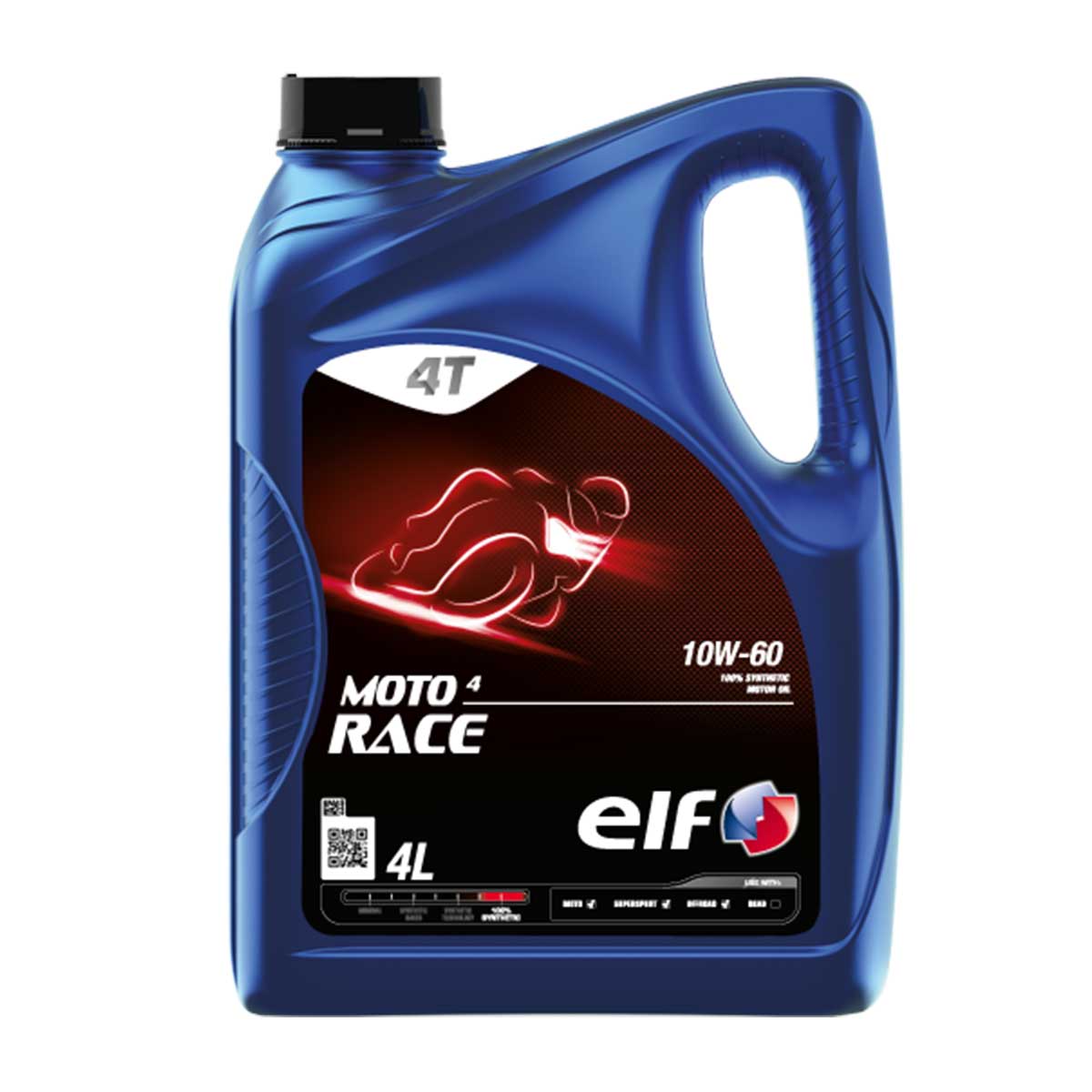 ELF Moto 4Race 10W-60 smurolía 4 lítrar