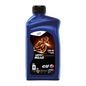 ELF MOTO 4 Road 10W-40 semi-synþetísk smurolía