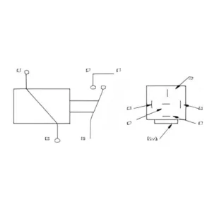 Alternative view of Relay 12V 30A 5 pinna
