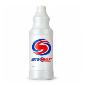 Hvítur 500 ml Autosmart plastbrúsi án tappa.