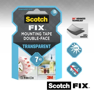 Double tape S-Fi Transperant 19mm / 1,5m - Image 4