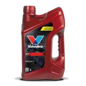 Rauður 1 lítra brúsi af Valvoline DCT