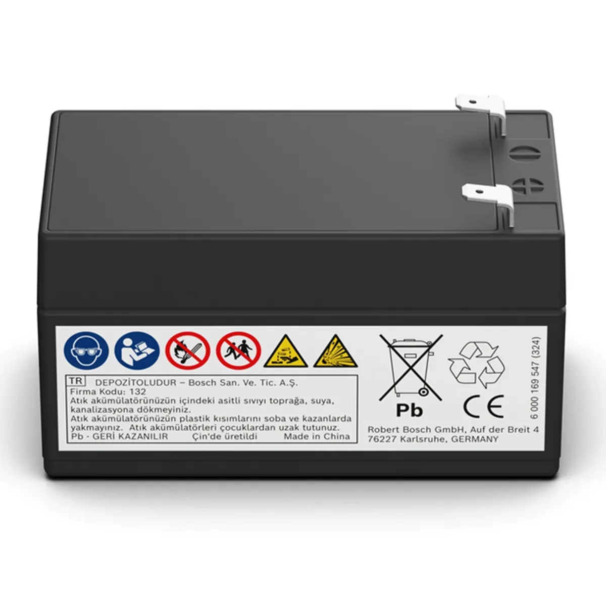 Rafgeymir Bosch 12V 1,3Ah – mynd 3