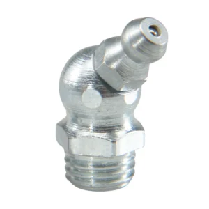 Smurkoppur V2A M10x1 45° H2 ryðfrír