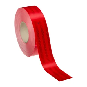 Endurskinsborði 3M Dimond Grade Rauður