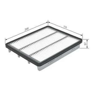 Loftsía - Bosch Air Filter S 3580 - Image 2