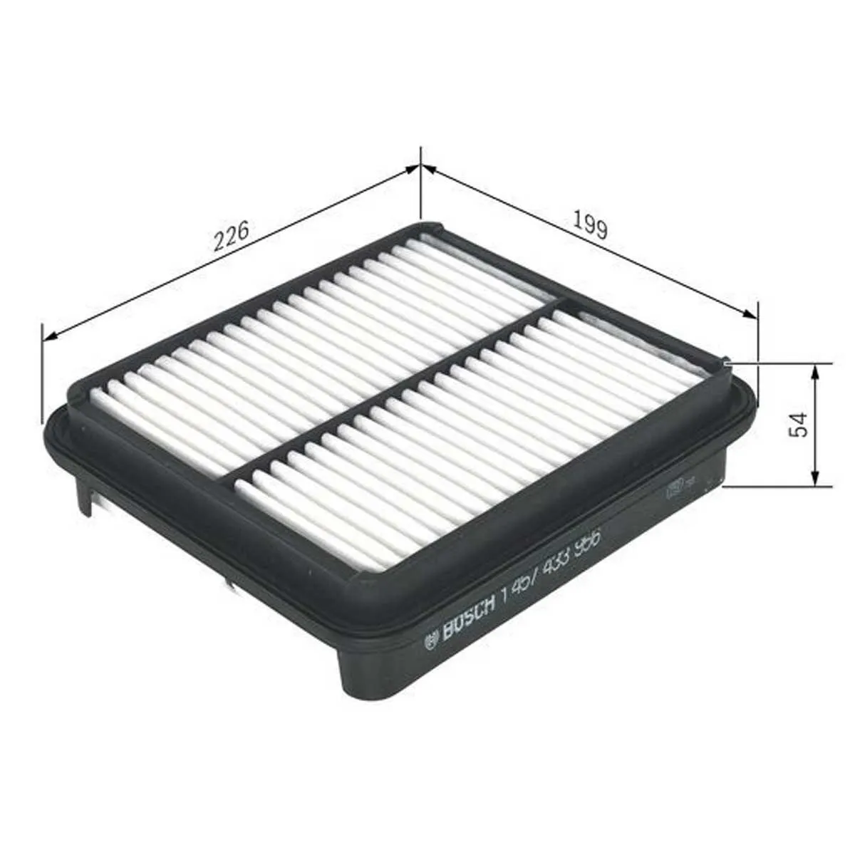 Bosch S 3956 vélaloftsía, vörunúmer 1457433956