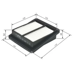 Loftsía - Bosch Air Filter S 0054, viðbótarmynd 2