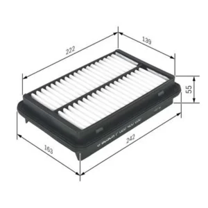 Loftsía - Bosch Air Filter S 0090, viðbótarmynd 2
