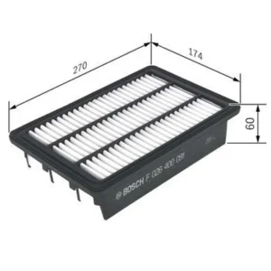 Loftsía - Bosch Air Filter S 0091 - Image 2