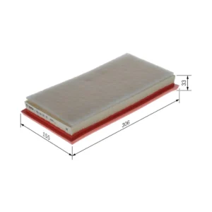 Bosch S 0687 vélaloftsía, vörunúmer F026400687