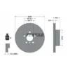 TEXTAR Bremsudiskur framan 260mm, 92327005