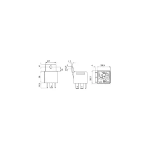 Relay 12V 20/30A 5 pinna - Image 5
