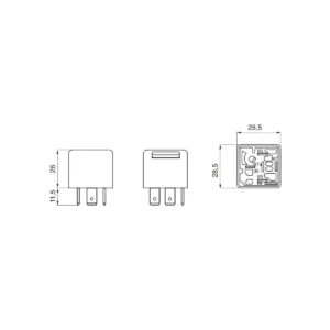 Relay 24V 20A 5 pinna - Image 3