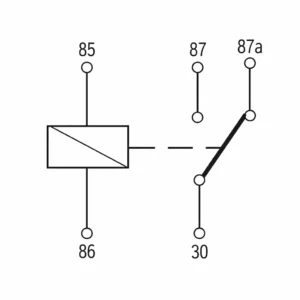 Alternative view of Relay 12V 30A 5 pinna