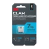 Pakkning með tveimur 3M CLAW myndahengjum fyrir gifsveggi, merktum 7 kg.