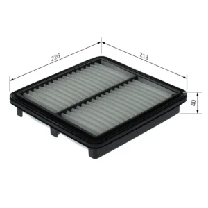 Loftsía - Bosch Air Filter S 0667, viðbótarmynd 2