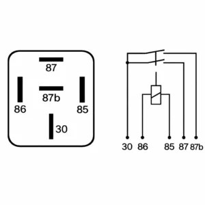 Relay 24V 10A 5 pinna - Image 3