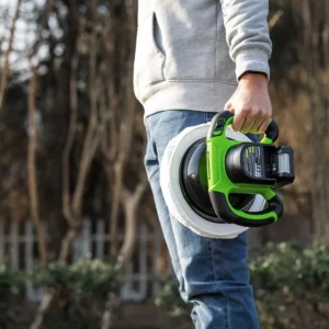 Greenworks 24V bónvél – bónvél borin í handfangi