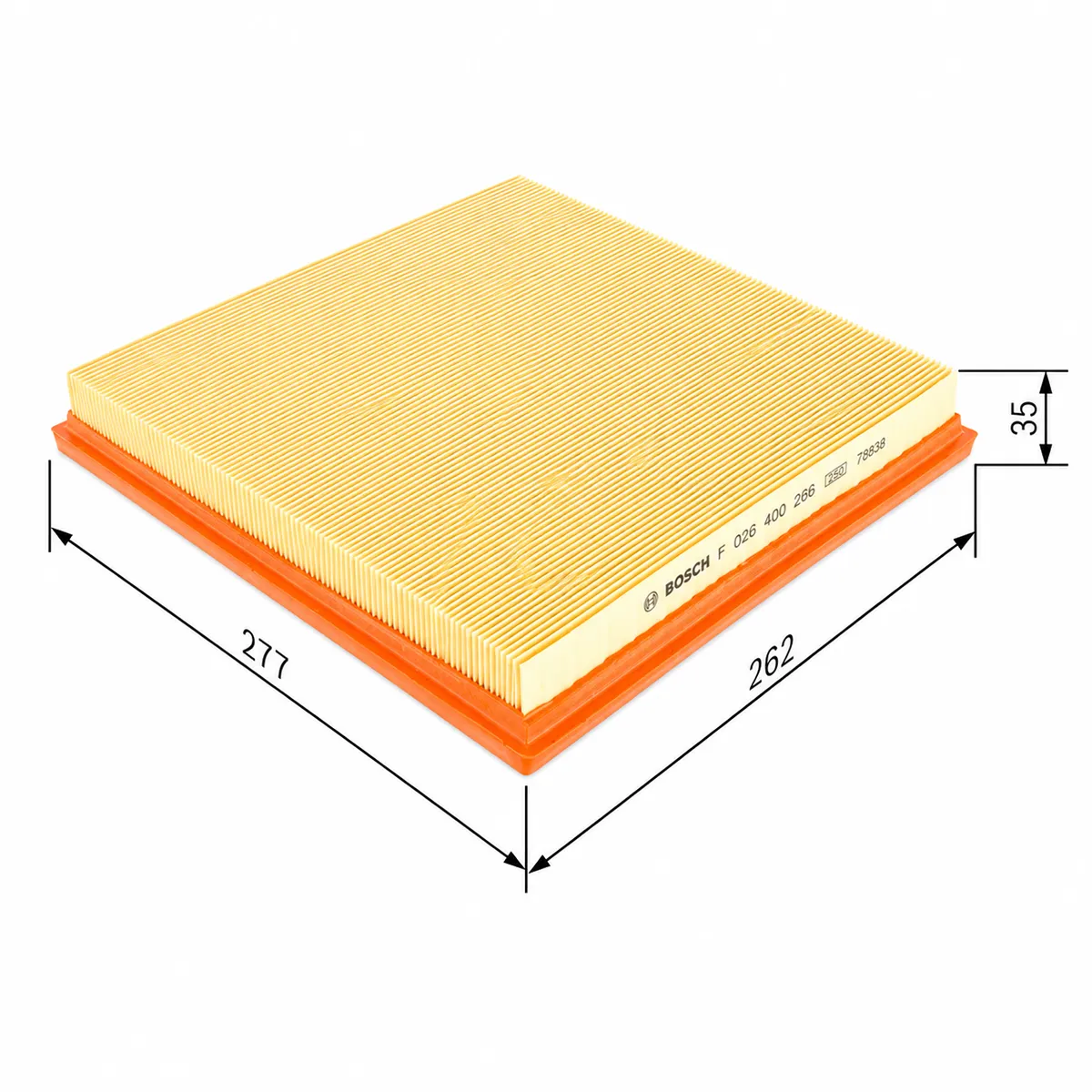 Loftsía - Bosch Air Filter S 0236, viðbótarmynd 2