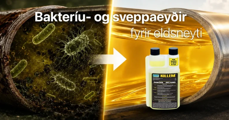 KILLEM – Örveru- og bakteríueyðandi efni í eldsneyti