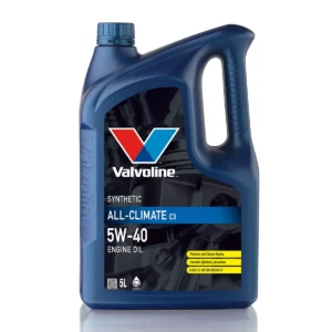 5W-40 Valvoline All-Climate C3 smurolía