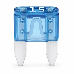 Flösser Öryggi spaða MINI 15A ljósblátt 11,5mm