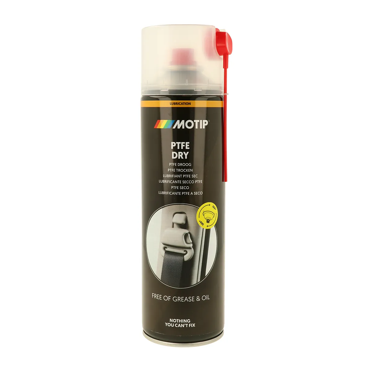 Smursprey þurrsmurning PTFE 500ml