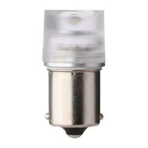 Flösser R5W LED-pera 12–24 V með BA15s sökkli, kaldhvítt ljós, 6500 K