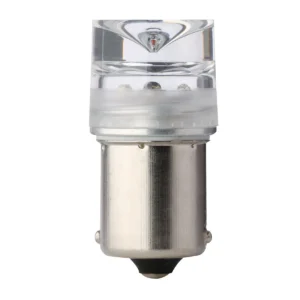 Flösser R5W LED-pera 12–24 V með BA15s sökkli, rauð