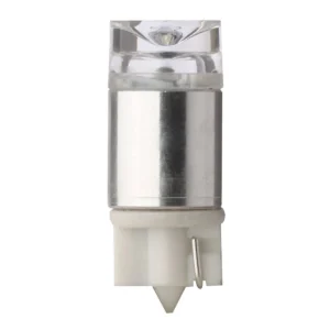 Flösser W5W LED pera 12–24 V með W2.1×9.5d sökkli, blátt ljós