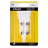 Tvær Flösser C10W 10W 12V SV8,5 pylsuperur í blisterpakkningu