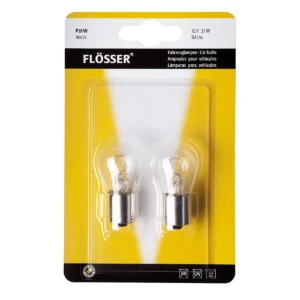 Flösser Pera 21W 12V BA15s P21W Blister