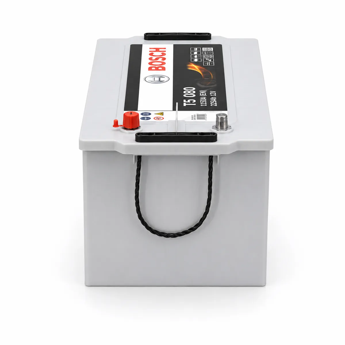 Rafgeymir Bosch 12V 225Ah / 1150A Silver – mynd 3