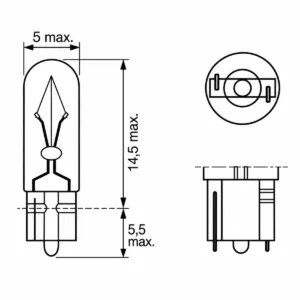 Alternative view of Pera 2W 12V Pure Light