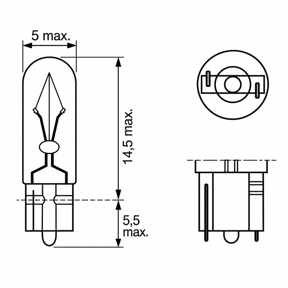 Pera 2W 12V Pure Light - Image 3