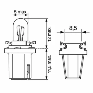 Pera 1,2W 12V Pure Light - Image 2