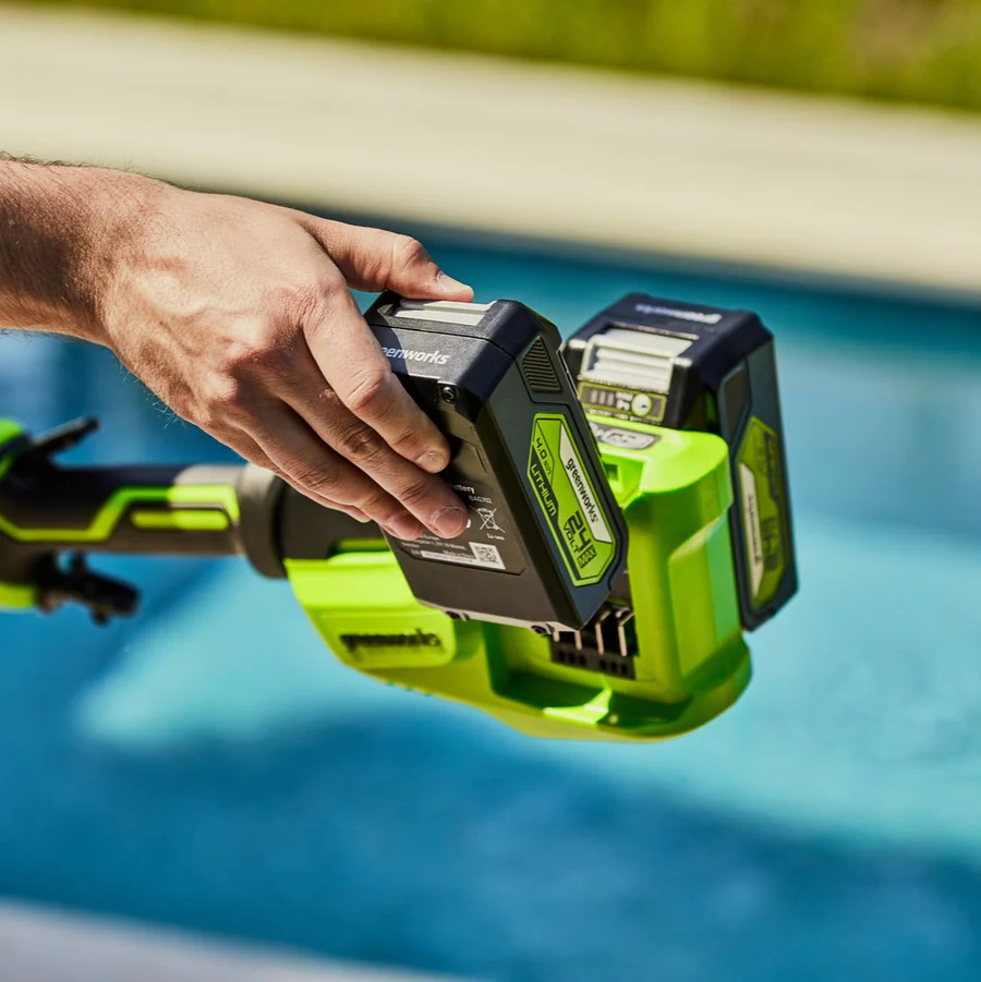 Greenworks 24V+24V vörulínan fyrir miðlungs garða