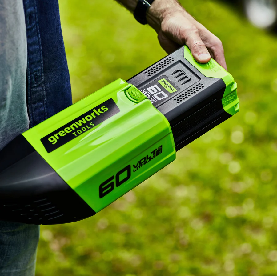 Greenworks 60V vörulínan fyrir stóra garða