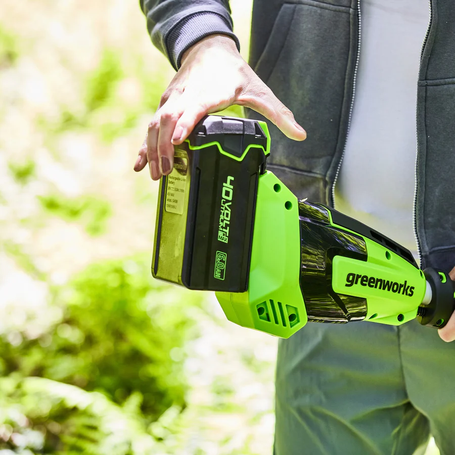 Greenworks 40V vörulínan fyrir meðalstóra garða