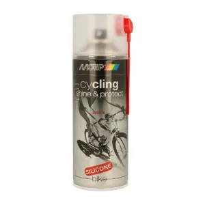 MOTIP Shine & Protect yfirborðsefni 400 ml fyrir reiðhjól.