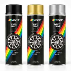 MOTIP Wheel Paint felgulakk í þremur spreybrúsum