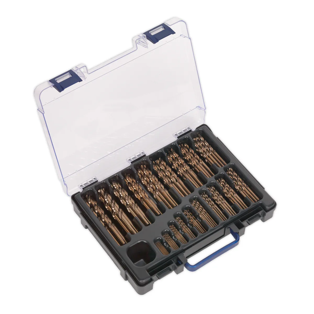 Borasett 1-10mm HSS Cobolt 170 stk.
