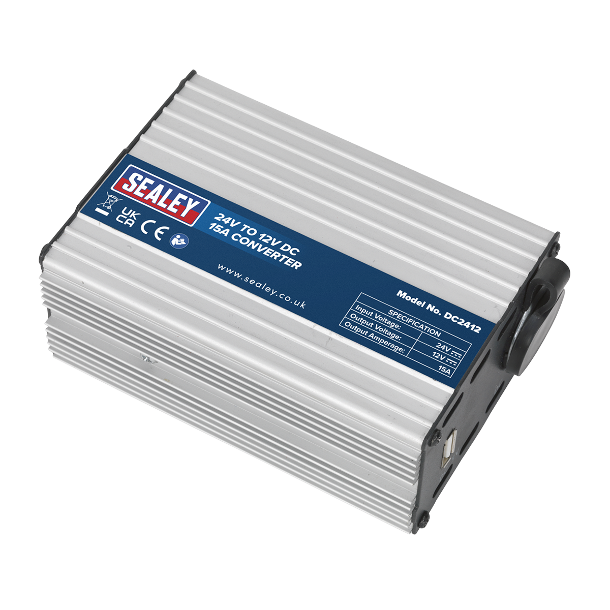 Spennubreytir 24V í 12V DC 15A - Image 3