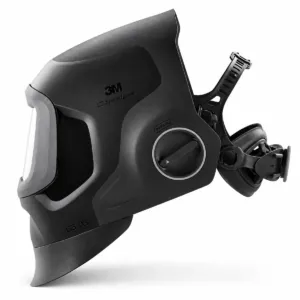 3M Speedglas G5-03 Pro rafsuðuhjálmur séður frá gagnstæðri hlið með höfuðfestu