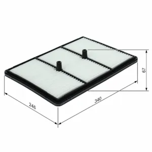 Bosch S 0775 vélaloftsía, vörunúmer F026400775